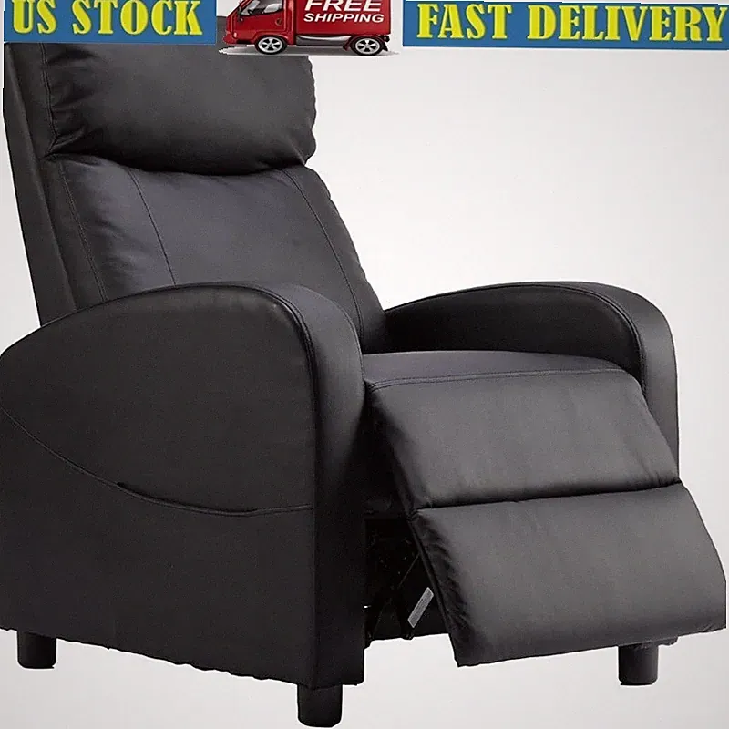 Adjustable Recliner Chair Ergonomic Footrest Comfortable Lounge Easy Assembly US