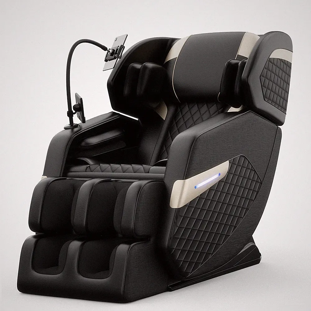 Ergonomic Massage Chair Recliner w/Zero Gravity&Heating PU Leather Massage Chair