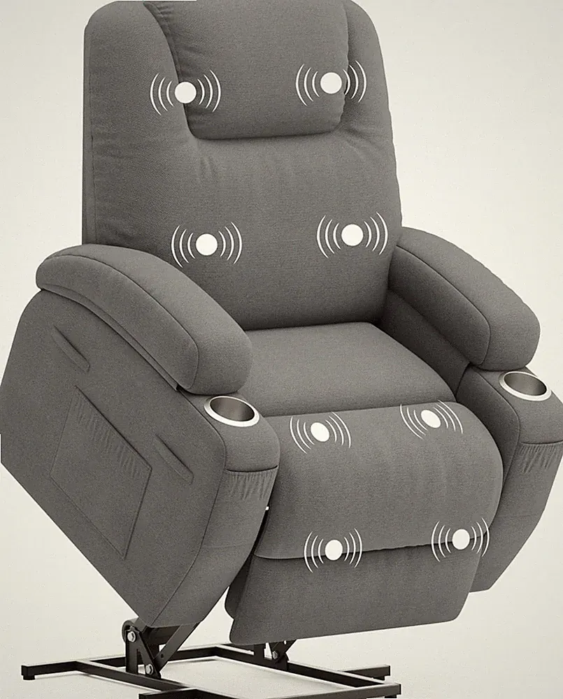 Flamaker Power Lift Chair Massage Recliner Chairs for Elderly - Ergonomic Design
