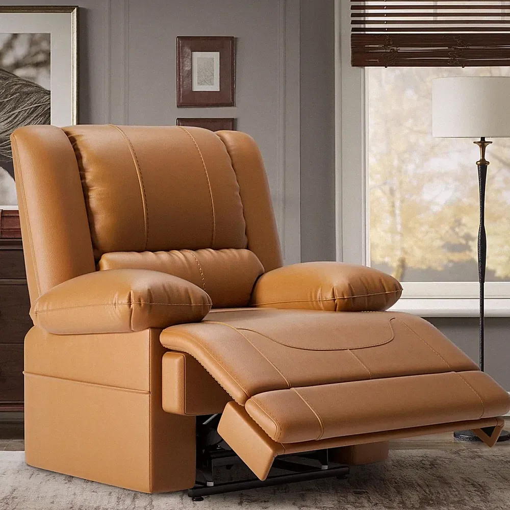 Large Dual Motor Power Lift Recliner Chair with Massage and Heat for Elderly Peo