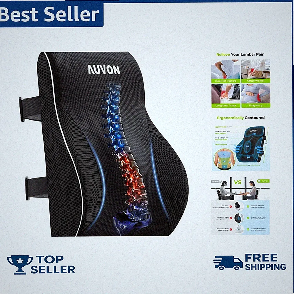 Ergonomic Chair Back Supports for Recliners