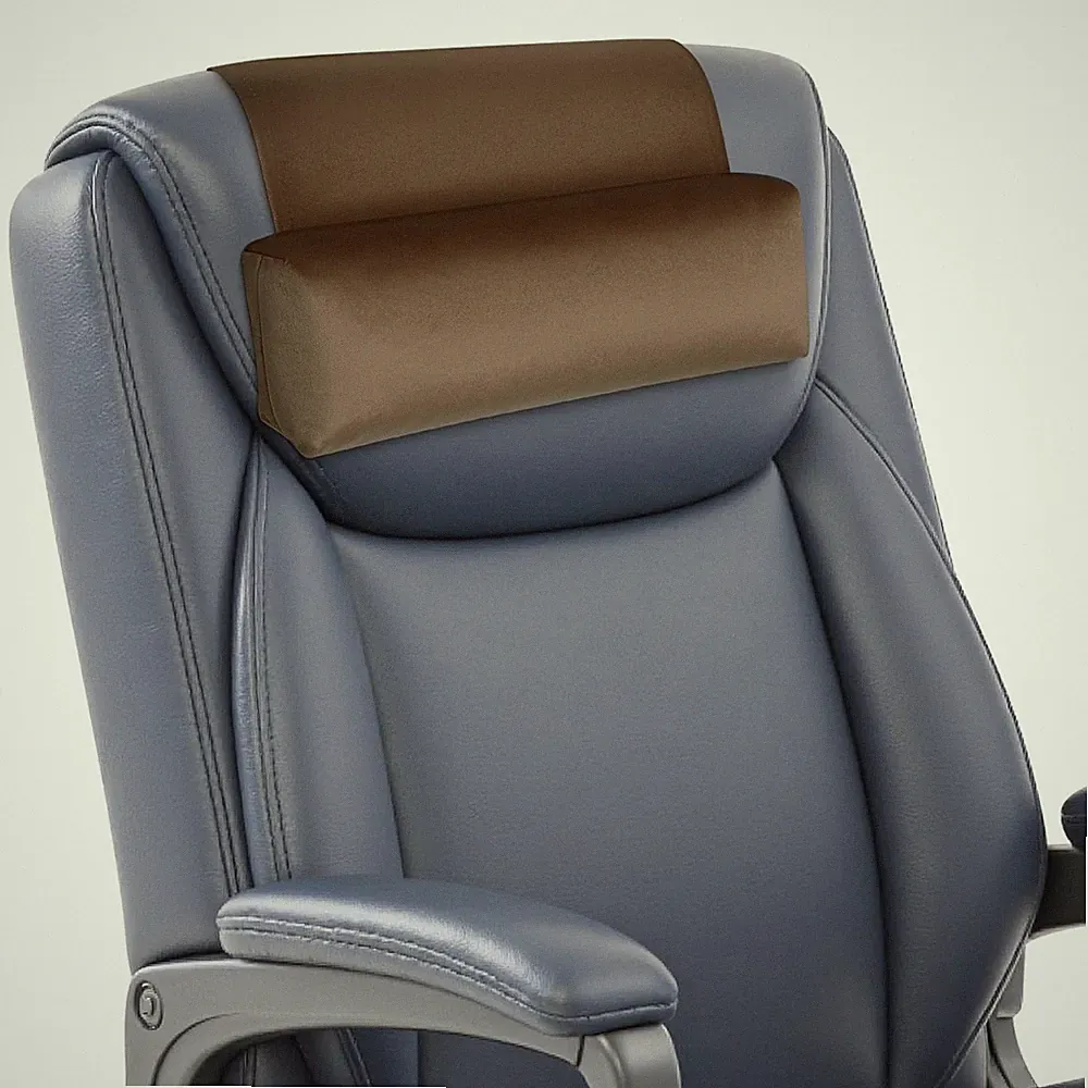 WdFour Velvet Neck & Head Pillow for Recliner Chair, Small Ergonomic Cervical Su